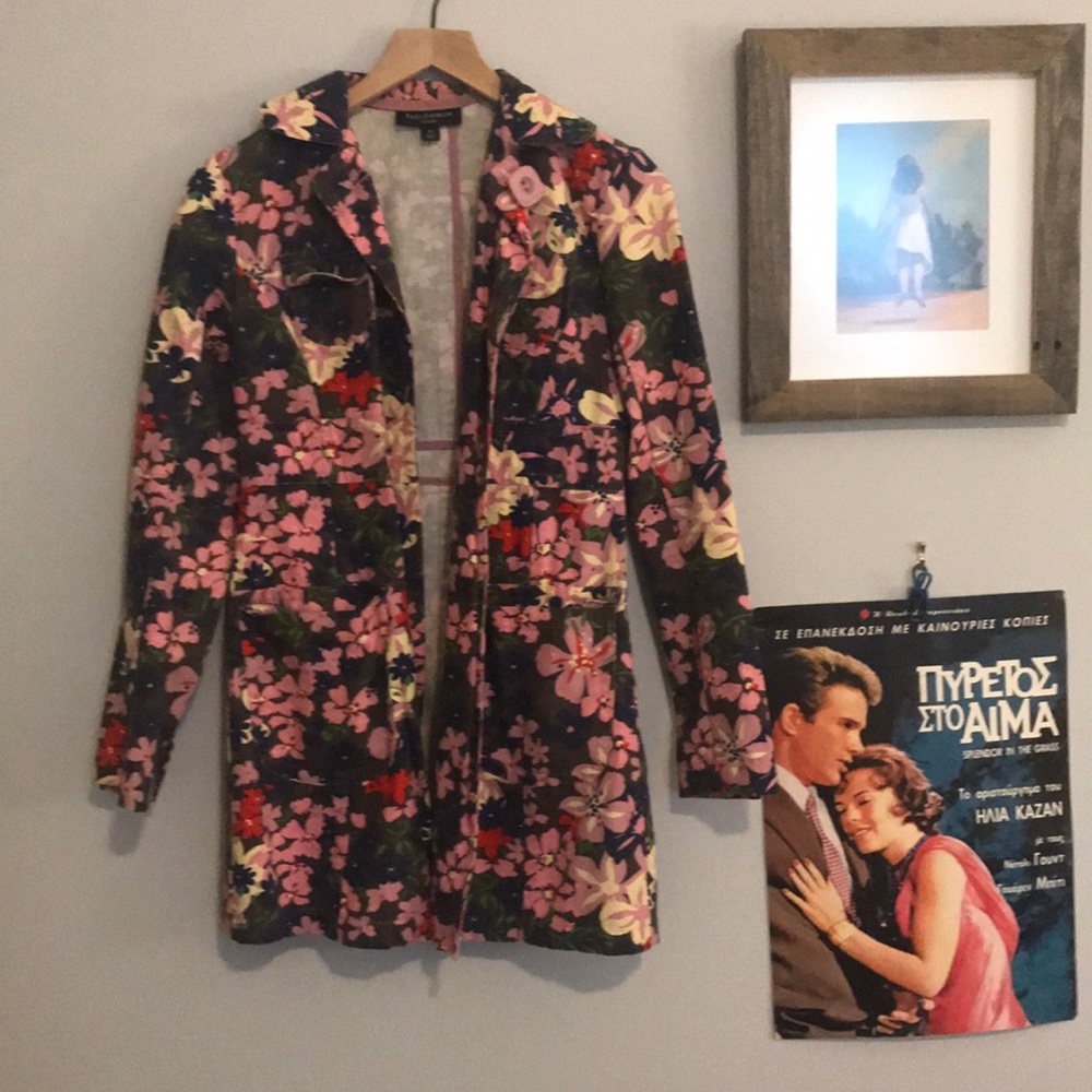 Floral coat